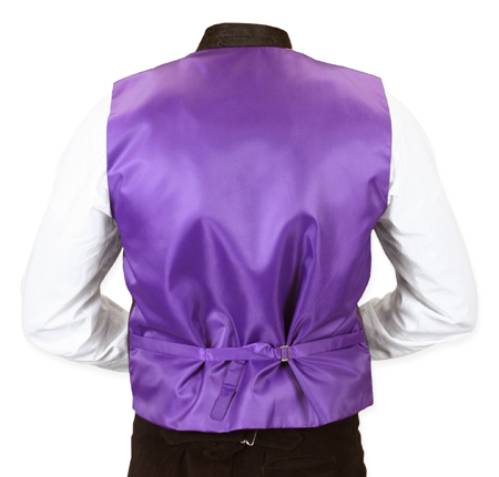 Purple Showmans Vest