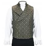 (disco)-Cavalier Vest - Brown Tapestry
