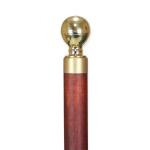 (disco)-Walking Stick, Pool Cue - Mahogany