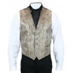 (disco)-Lombard Silk Vest - Tan