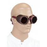 (disco)-Machined Goggles - Antiqued Copper