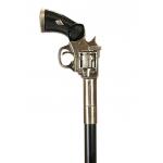 (disco)-Pistol Handle Walking Stick - Diamond