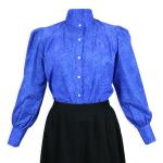 (disco)-Somerset Blouse - Cobalt