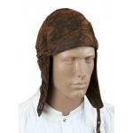  Victorian,Steampunk,Edwardian Mens Hats Brown Faux Leather Aviator Helmets,Caps |Antique, Vintage, Old Fashioned, Wedding, Theatrical, Reenacting Costume | Stocking Stuffers