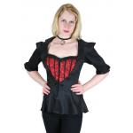 (disco)-Lavinia Blouse - Black
