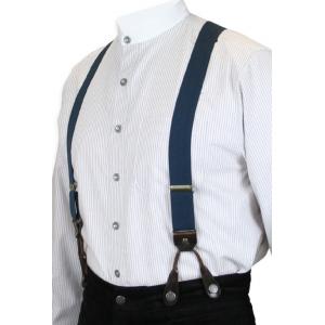  Victorian,Old West,Edwardian Suspenders Blue Elastic Y-Back Braces |Antique, Vintage, Old Fashioned, Wedding, Theatrical, Reenacting Costume | Short Suspenders,Newsboy