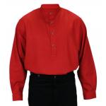 (disco)-Kimball Shirt - Red