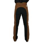  Old West, Mens Pants Brown,Black Cotton Solid Work Pants |Antique, Vintage, Old Fashioned, Wedding, Theatrical, Reenacting Costume |