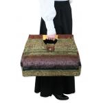  Victorian,Old West, Ladies Accessories Brown Carpetbags |Antique, Vintage, Old Fashioned, Wedding, Theatrical, Reenacting Costume | Nanny and Chimneysweep