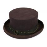 (disco)-Prescott Top Hat - Brown