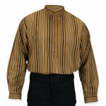 (disco)-Pipestone Shirt - Tobacco Stripe