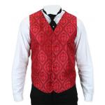 (disco)-Paxton Vest - Red