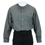 (disco)-Elkins Shirt - Black Leaf