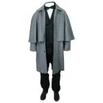 (disco)-Baskerville Coat - Gray