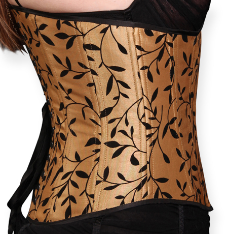 Gilded Lily Corset - Gold