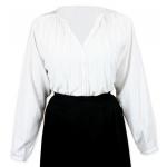 (disco)-Burdette Blouse - White