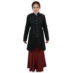 (disco)-Melinda Military Coat - Black