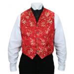 (disco)-Hellfire Vest - Red/Gold