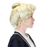  Victorian, Ladies Accessories Blonde Synthetic Hair Wigs |Antique, Vintage, Old Fashioned, Wedding, Theatrical, Reenacting Costume |
