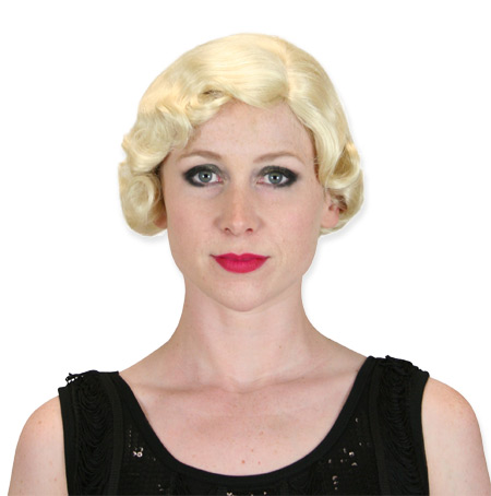 Flapper Wig - Blonde