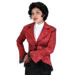(disco)-Valentina Jacquard Jacket - Red