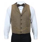 (disco)-Marshall Wool Vest - Brown