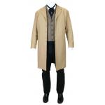 (disco)-Baxter Frock Coat - Tan