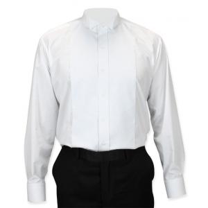  Victorian,Steampunk,Edwardian Mens Shirts White Synthetic Solid Dress Shirts,Tuxedo Shirts |Antique, Vintage, Old Fashioned, Wedding, Theatrical, Reenacting Costume |