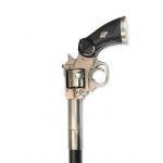 (disco)-Collapsible Pistol Handle Walking Stick - Diamond
