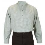 (disco)-Beaumont Shirt - Olive Check