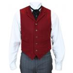 (disco)-Warner Vest - Burgundy