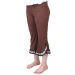 (disco)-Colette Ruffle Bloomers - Brown