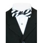 Dandy Bow Tie - Black/White Stripe