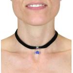 (disco)-Gemstone Choker - Blue