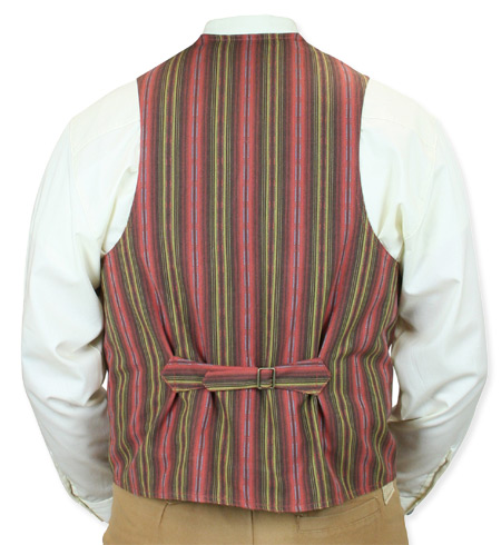 This rustic-looking vest gets attention