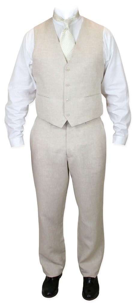 Summer linen suit