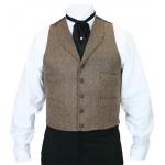 (disco)-Marshall Wool Vest - Chocolate