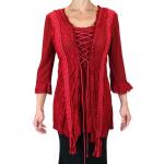 (disco)-Camilla Blouse - Red
