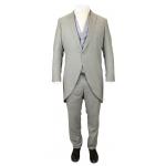 (disco)-2-Piece Cutaway Suit - Gray