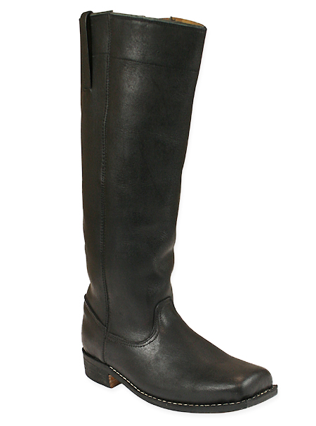 mens black boots leather