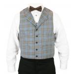 (disco)-Deerfield Plaid Vest