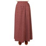  Victorian,Old West, Ladies Skirts Burgundy,Red Cotton Floral,Calico Dress Skirts,Work Skirts,Matched Separates |Antique, Vintage, Old Fashioned, Wedding, Theatrical, Reenacting Costume |