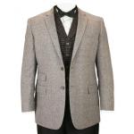 (disco)-Pearson Jacket - Gray Tweed