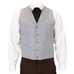 (disco)-Corden Vest - Blue Check