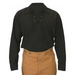 (disco)-Barton Work Shirt - Black