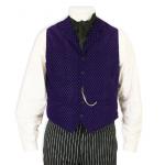 (disco)-Lassiter Quilted Vest - Plum Velvet