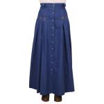  Old West, Ladies Skirts Blue Solid Work Skirts |Antique, Vintage, Old Fashioned, Wedding, Theatrical, Reenacting Costume |