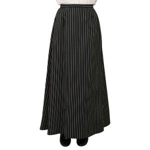  Victorian,Old West,Steampunk,Edwardian Ladies Skirts Black Cotton Stripe Dress Skirts,Matched Separates |Antique, Vintage, Old Fashioned, Wedding, Theatrical, Reenacting Costume | Dickens,Motorist,Aviator