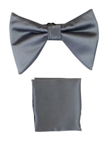 Butterfly Bow Tie - Charcoal