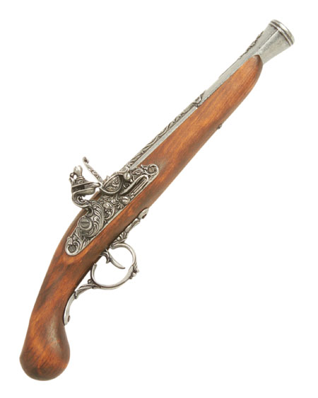 1800s Mens Brown Replica Weapon | 19th Century | Historical | Period Clothing | Theatrical || German Flintlock Non-Firing Replica